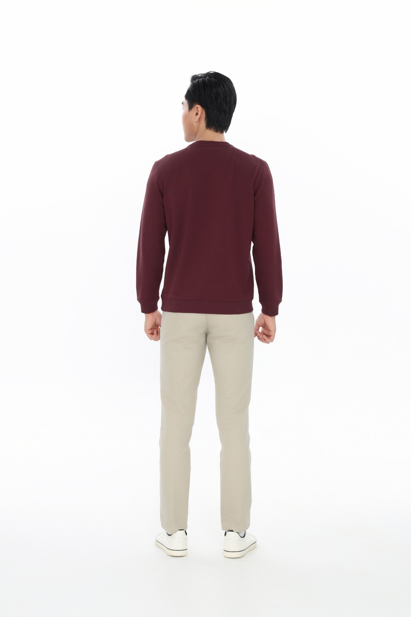 Áo nỉ nam dài tay CALUCI MSW406R