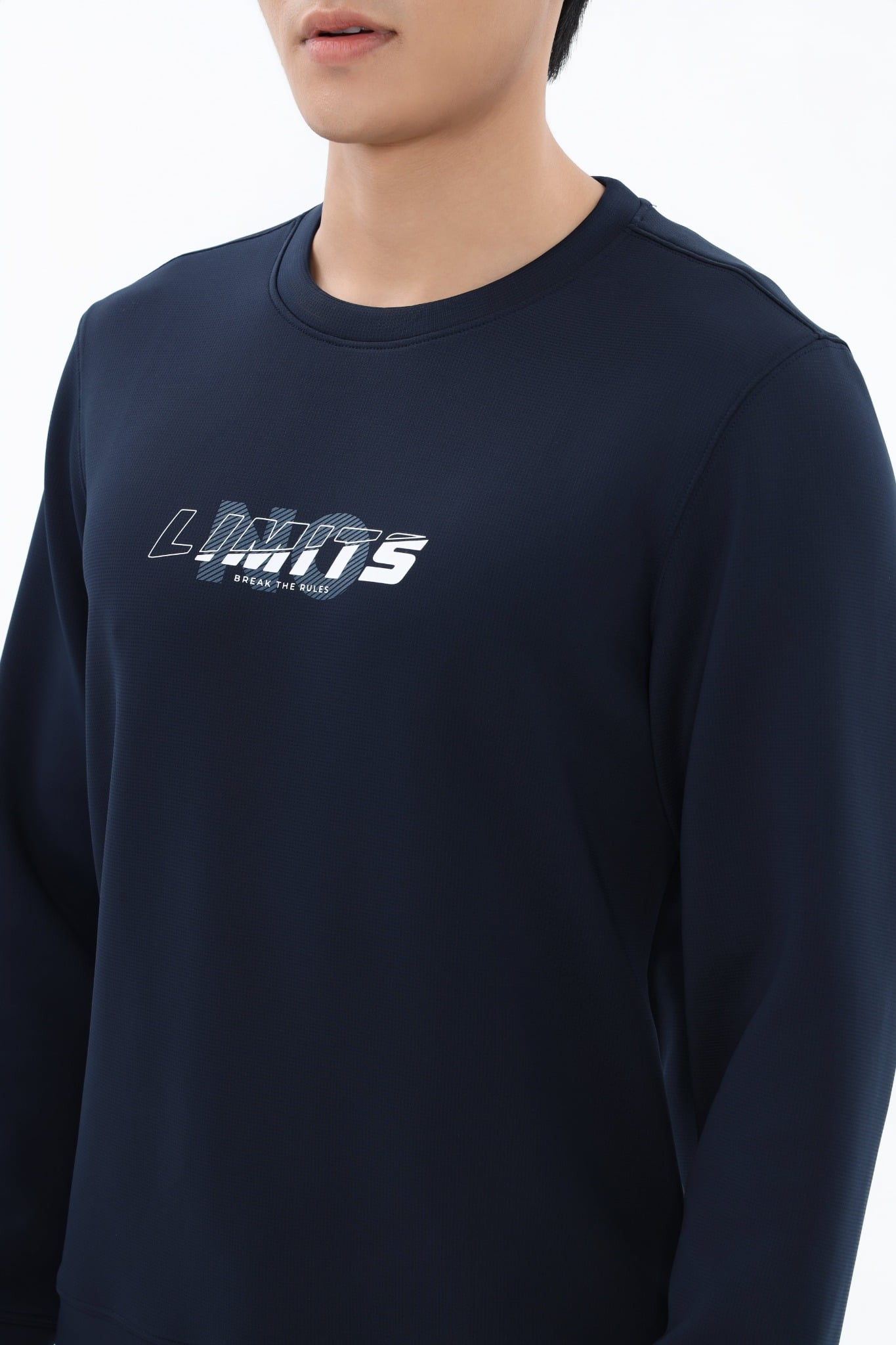 Áo nỉ nam dài tay CALUCI MSW410R