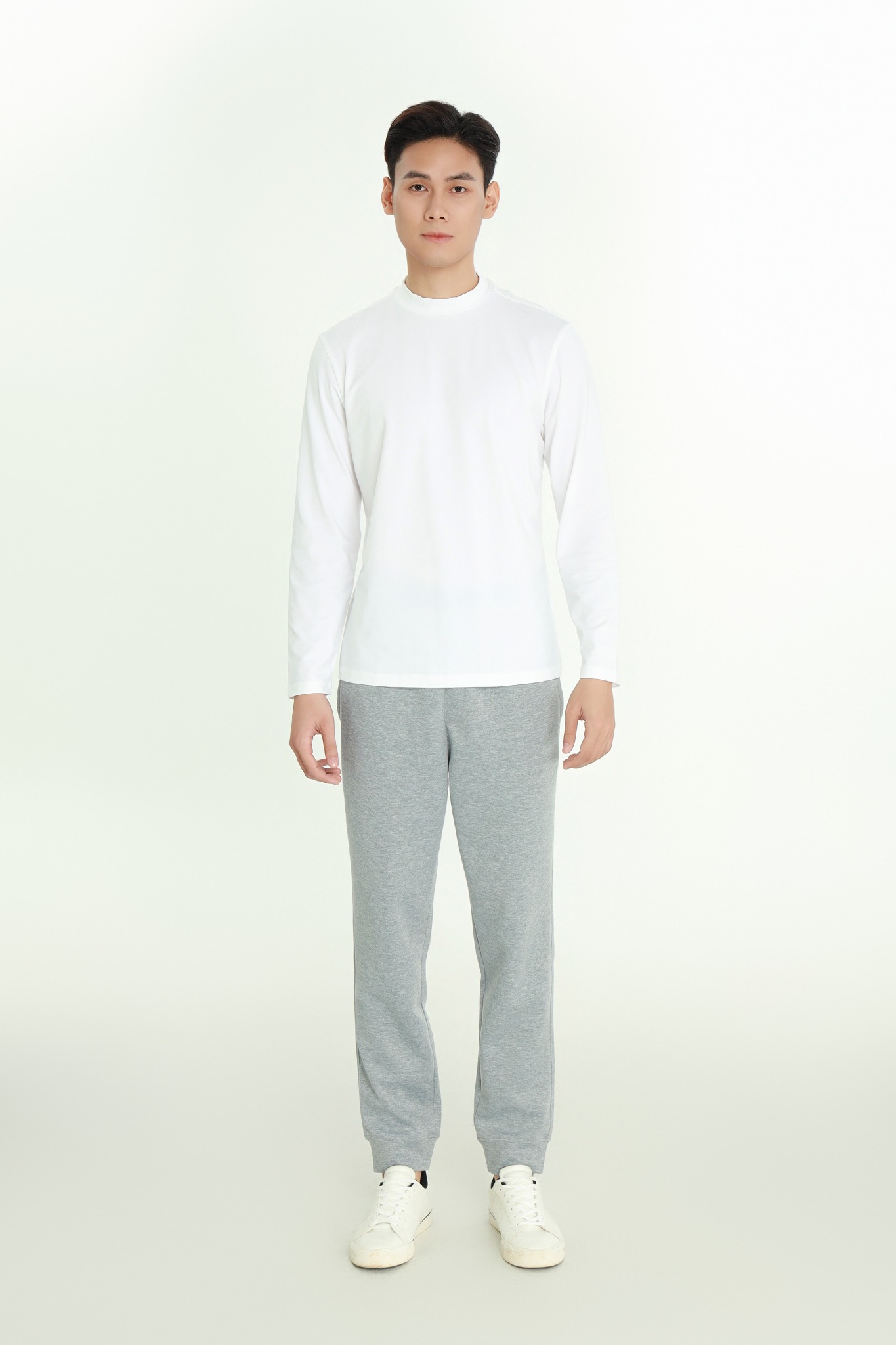 Áo phông nam dài tay CALUCI MTL304S