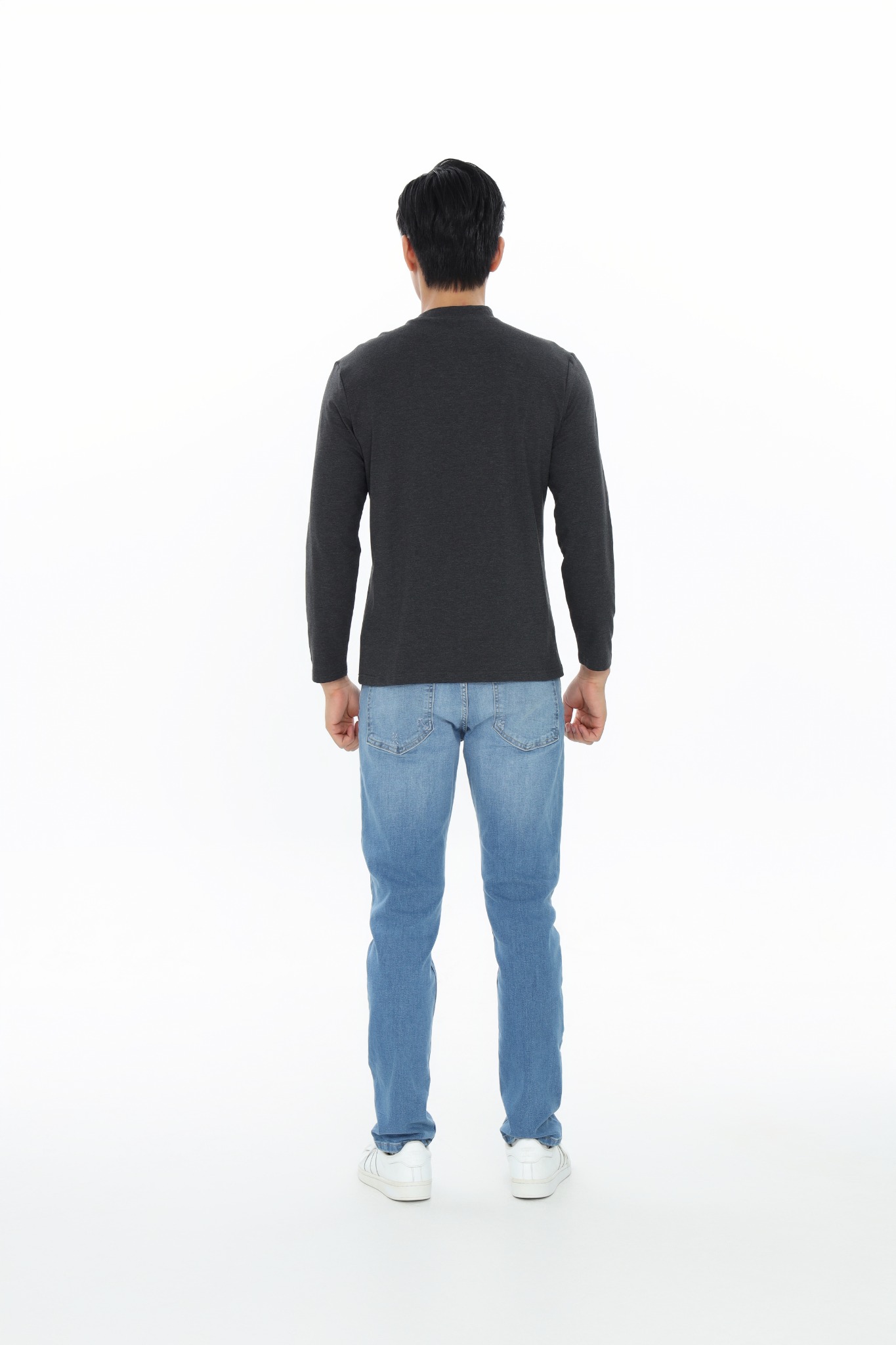 Áo phông nam dài tay CALUCI MTL402S