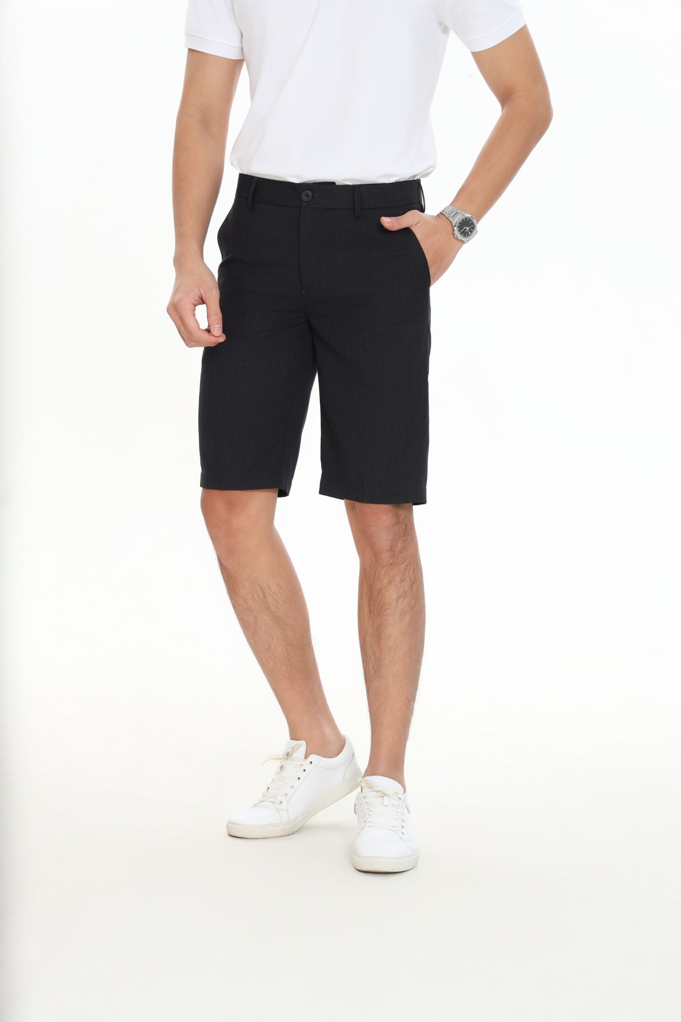 Quần short âu nam CALUCI MWS519R