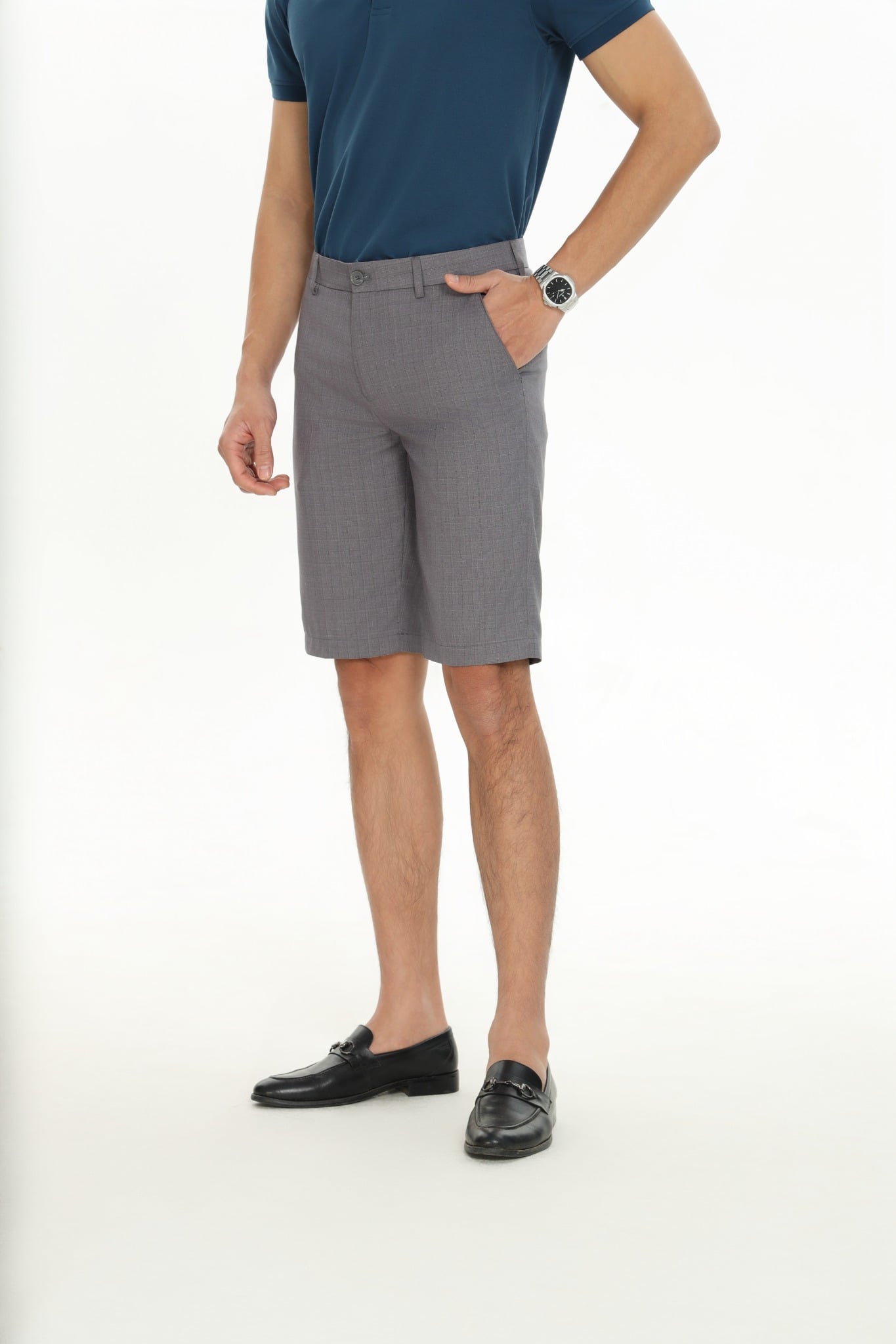 Quần short âu nam CALUCI MWS519R