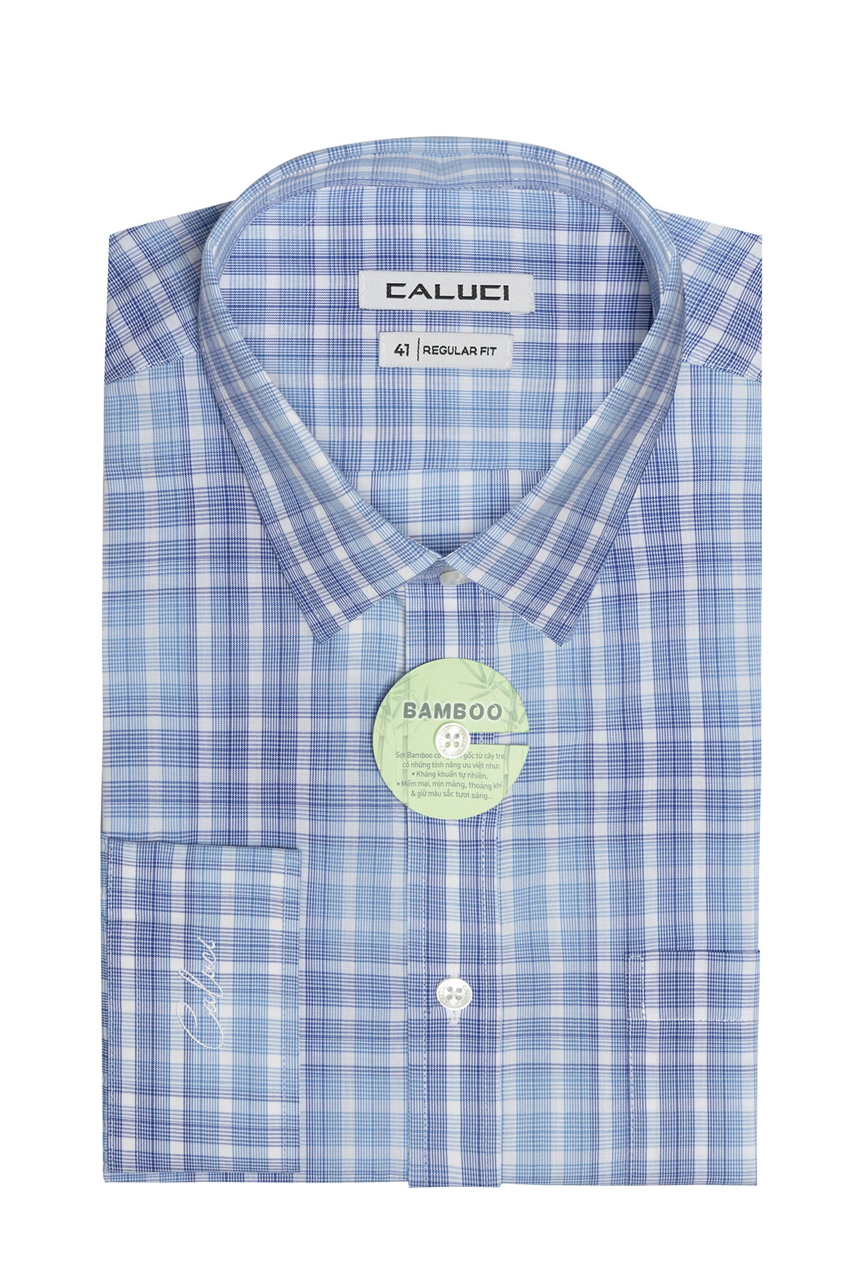 Áo sơ mi nam dài tay CALUCI MLS3188R