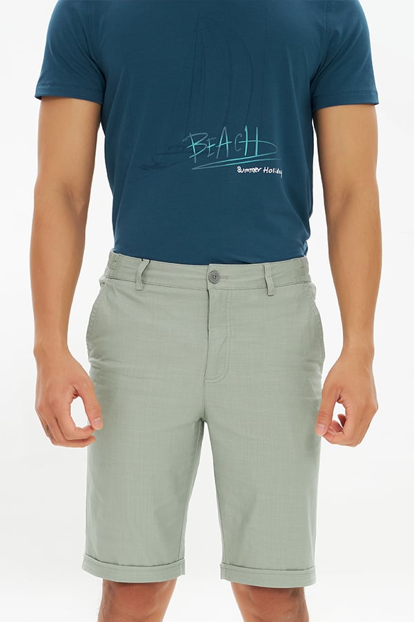 Quần short khaki nam CALUCI MKS304S