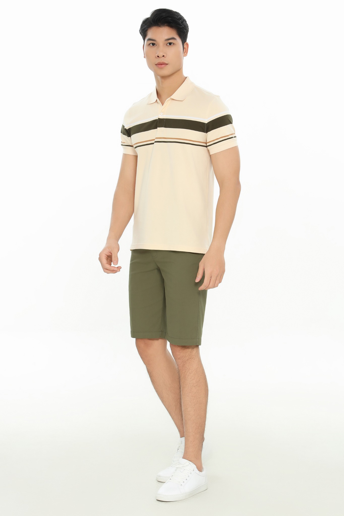 Quần short khaki nam CALUCI MKS423R