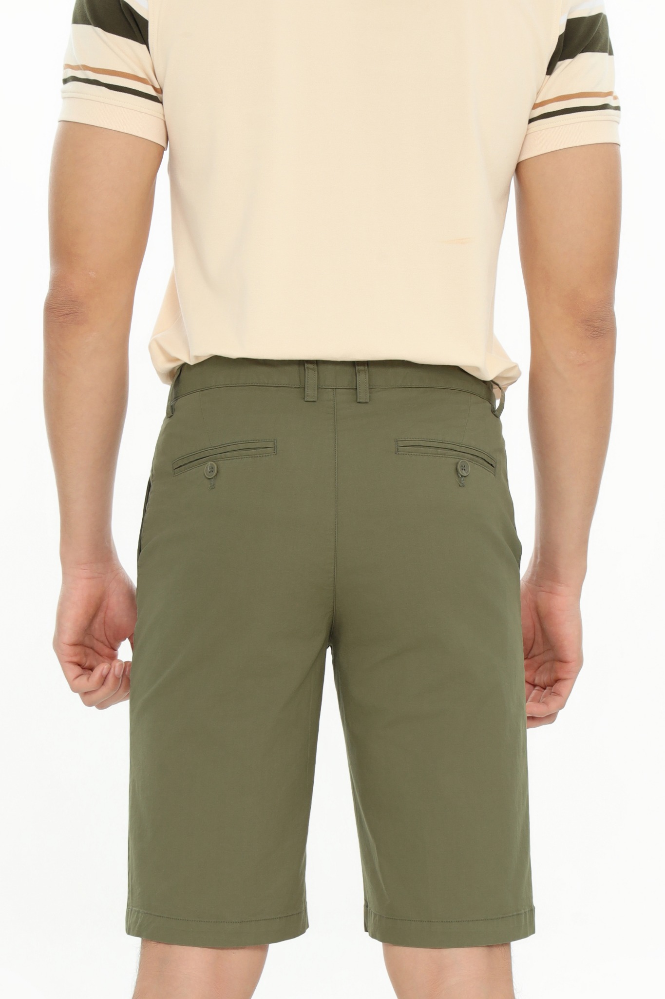 Quần short khaki nam CALUCI MKS423R