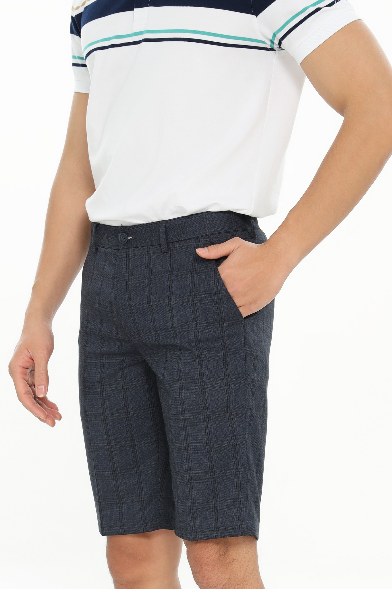 Quần short âu nam CALUCI MWS415S