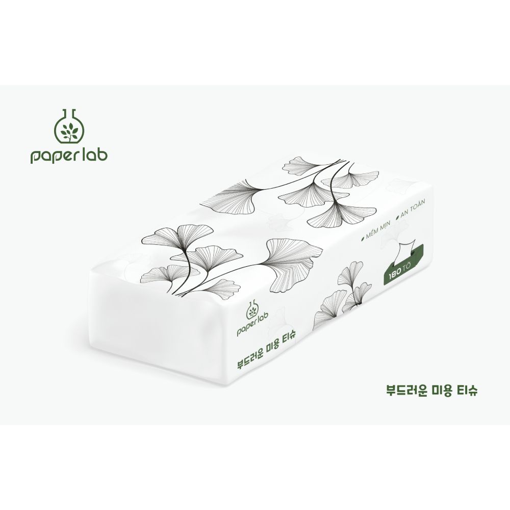 Giấy ăn 180 tờ hộp Paperlab