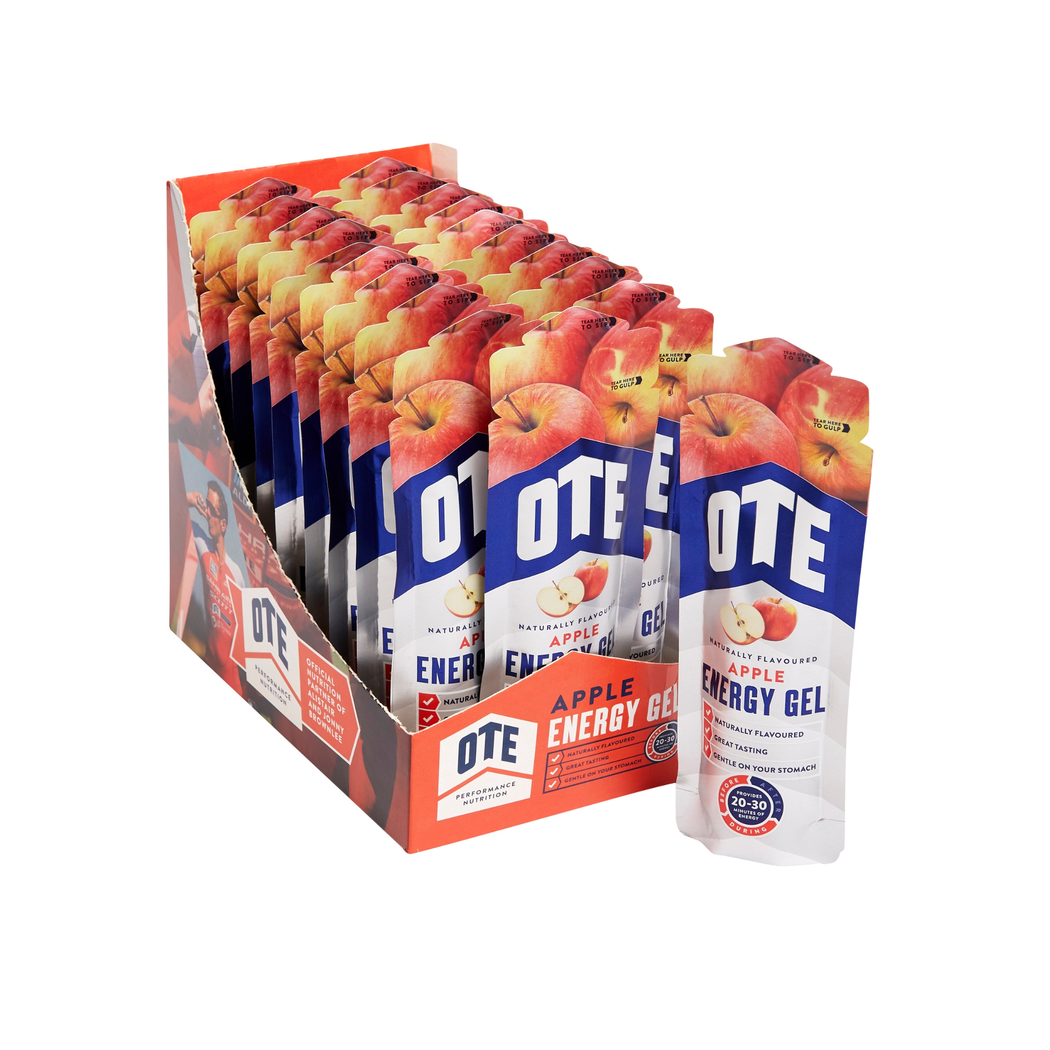 Pack 20 Gói OTE Energy Gel Vị Táo