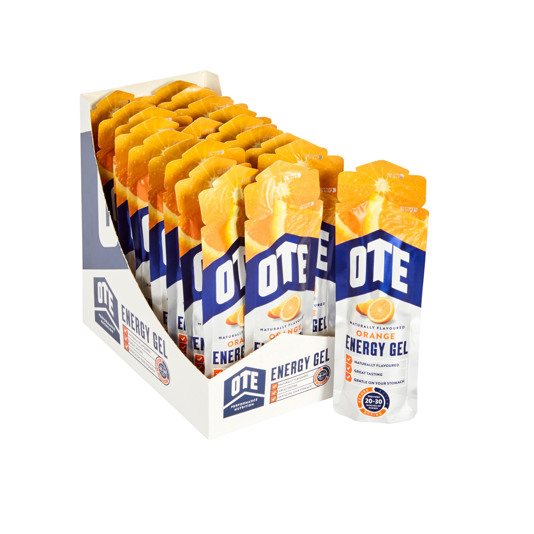 Pack 20 Gói OTE Energy Gel Vị Cam