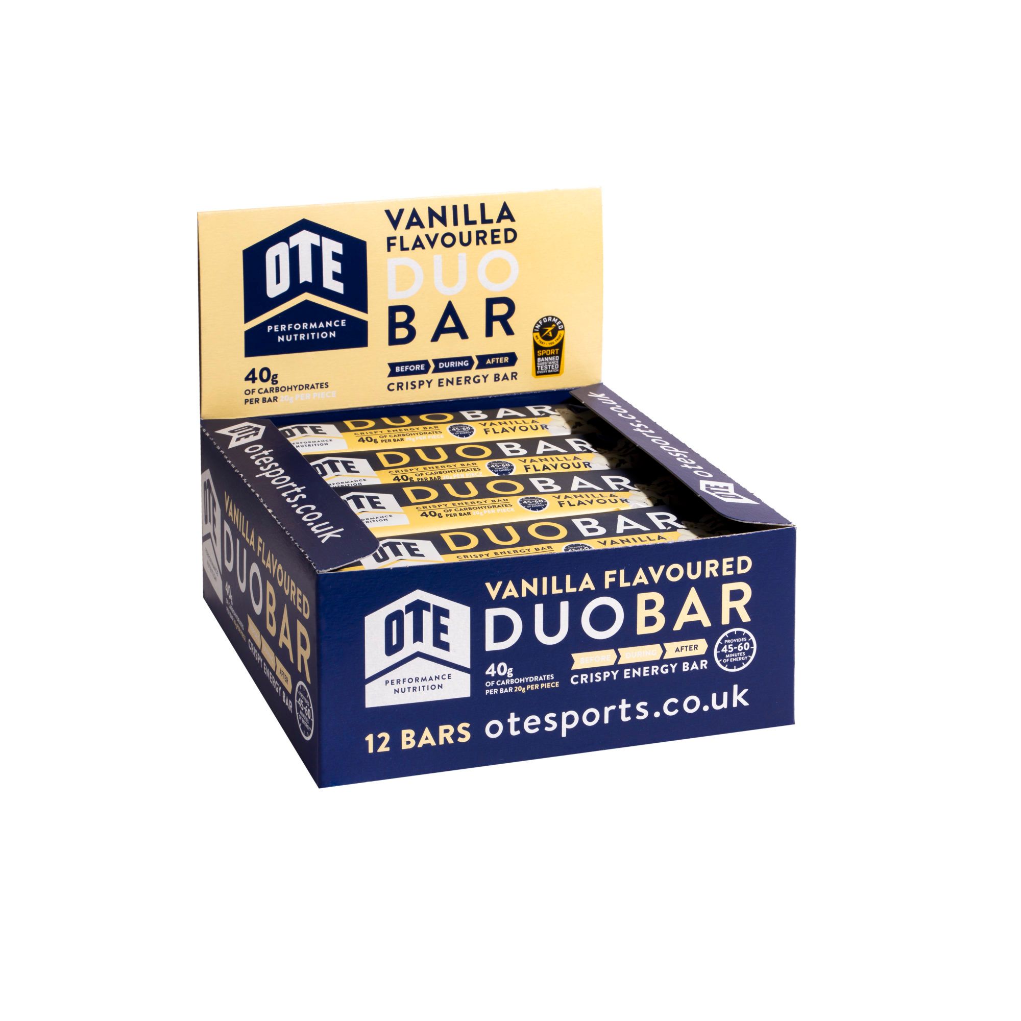  Pack 12 Thanh OTE Duo Bar Vị Vanilla 