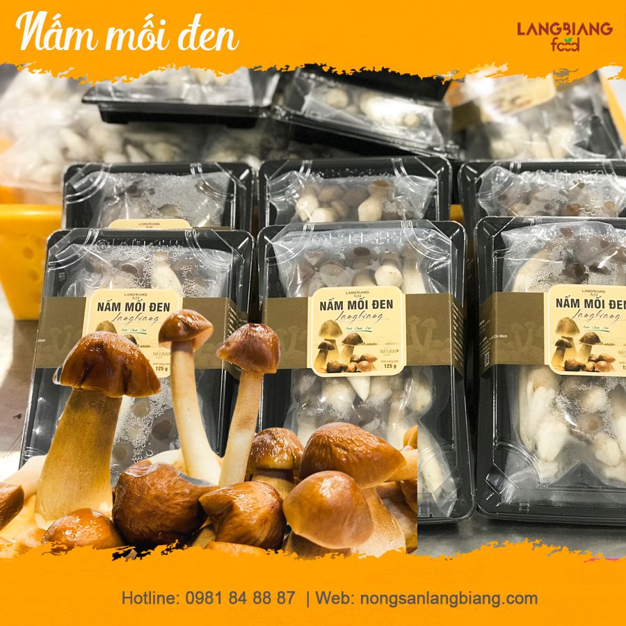 Nấm mối đen LangBiang 125g