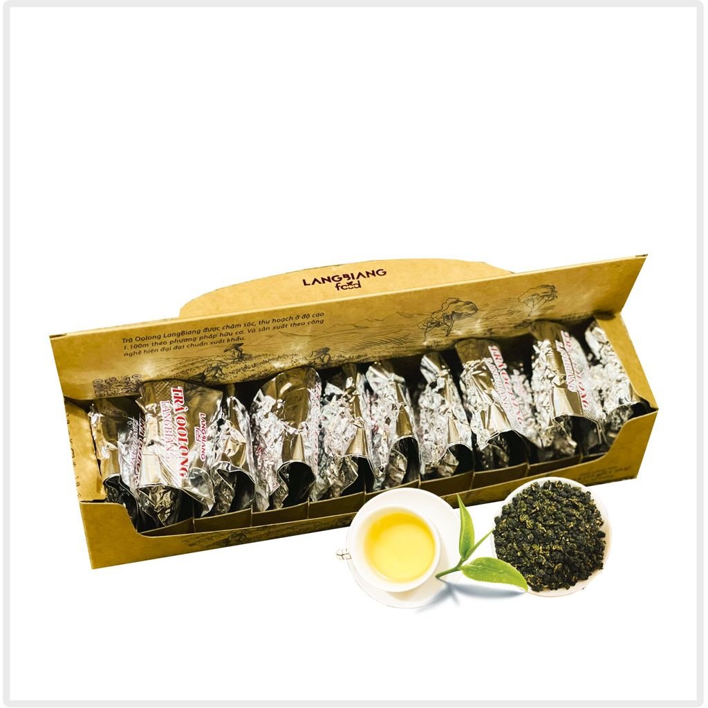 Trà Oolong 100g (hộp 10 gói nhỏ 10g)