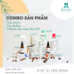 Trị Mụn - Trị Thâm - Tránh Tác Hại Tia UV