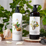  Dầu gội Tơ tằm Natonic - Ngăn rụng tóc, sạch gàu ngứa - Chai vòi nhấn tiết kiệm 500ml 