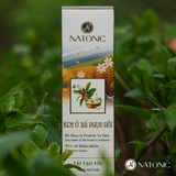  Kem ủ xả Tơ tằm Natonic - Phục hồi tóc hư tổn, dưỡng tóc bóng mượt - Chai nắp ấn 250ml 