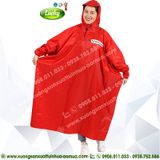 ÁO MƯA BÍT HÔNG VẢI SANYO
