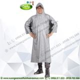 ÁO MƯA CÁNH DƠI NHỰA XÁM