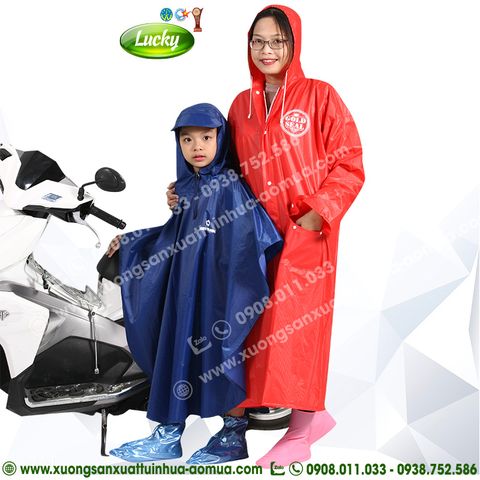 ÁO MƯA CÁNH BƯỚM TRẺ EM XANH ĐEN