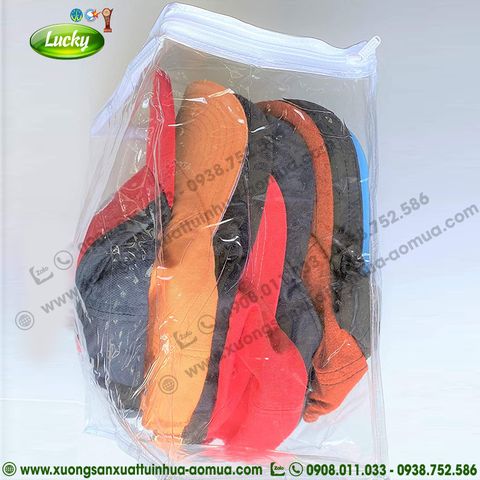 TÚI ĐỰNG ÁO MƯA ĐA NĂNG CÓ DÂY KÉO