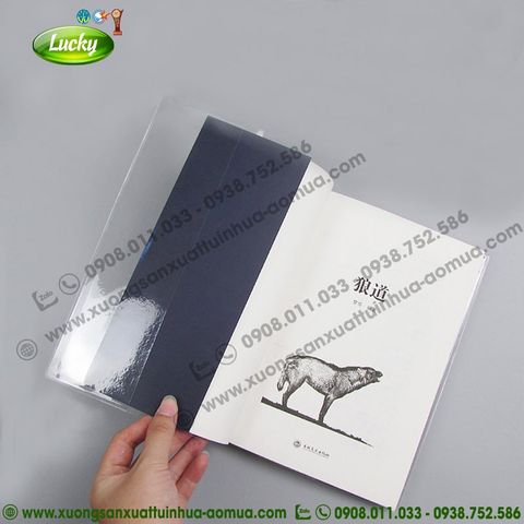 BAO NHỰA BẢO VỆ BÌA SÁCH