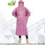 ÁO MƯA BÍT HÔNG HOA