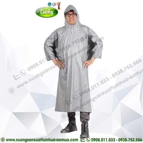 ÁO MƯA CÁNH DƠI XÁM