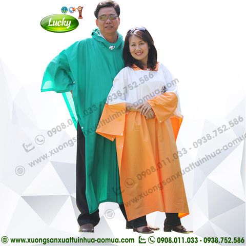 ÁO MƯA CÁNH DƠI CAM PHỐI