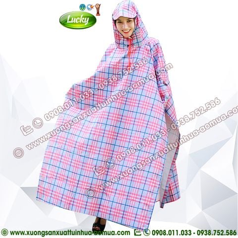 ÁO MƯA CARO NỮ