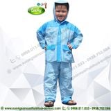 BỘ QUẦN ÁO MƯA XANH PHỐI
