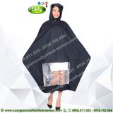 ÁO MƯA CHỮ A ĐEN