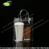 TÚI XÁCH HỘP TRONG SUỐT ĐỰNG NƯỚC TIỆN DỤNG