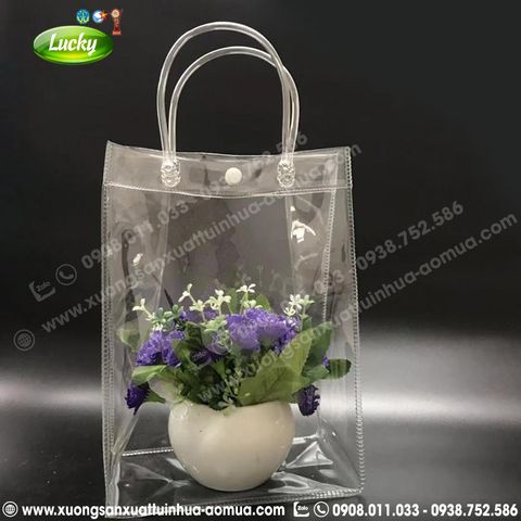 TÚI XÁCH HỘP QUAI TRÒN MỘT NÚT BẤM