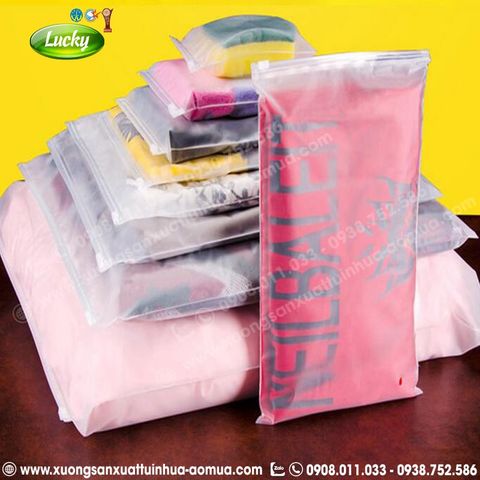 [Hết hàng] TÚI ZIP ĐỰNG QUẦN ÁO TRONG MỜ