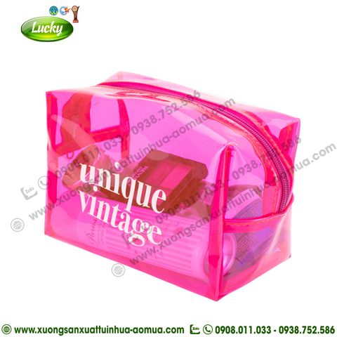 TÚI MỸ PHẨM UNIQUE NHIỀU MÀU