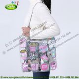 TÚI XÁCH TRONG HỌA TIẾT DỄ THƯƠNG