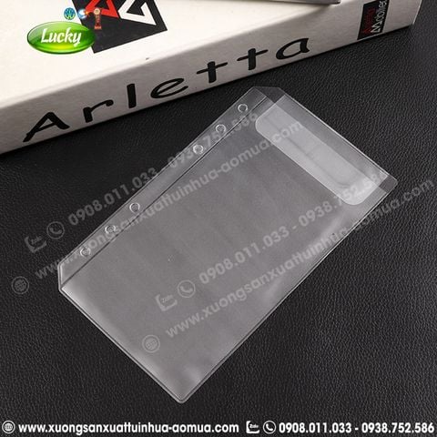 BAO SỔ CÒNG TÚI ZIP 6 LỖ CÓ NẮP