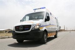 Xe cứu thương sử dụng tại sân bay Mercedes-Benz Sprinter 324