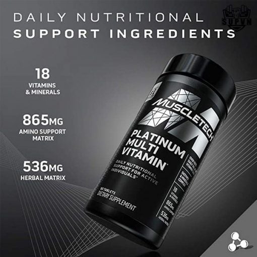 Platinum Multi Vitamin Muscletech 90 Viên