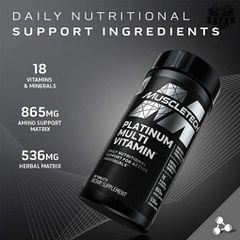 Platinum Multi Vitamin Muscletech 90 Viên