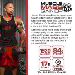 Muscle Mass Gainer Labrada 12lbs