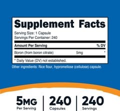 Nutricost Boron 5mg