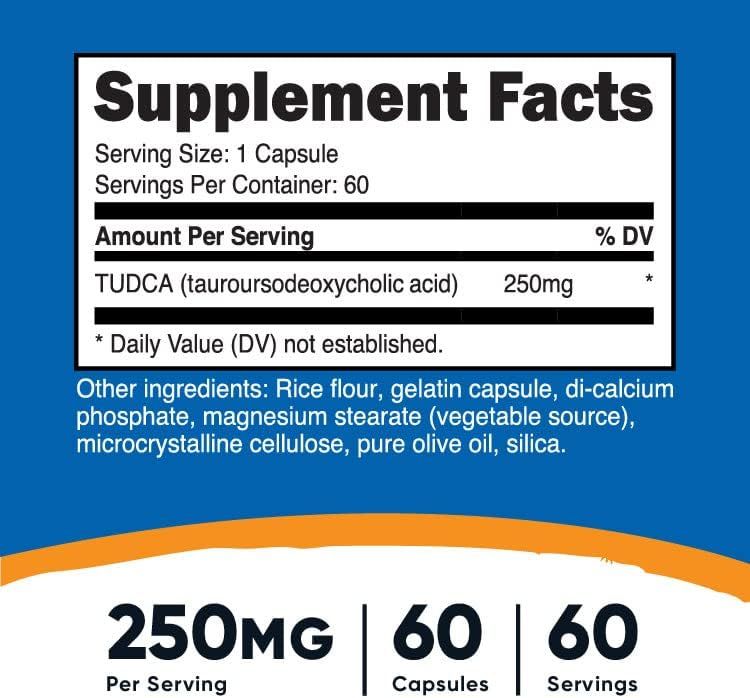 Nutricost Tudca 250mg