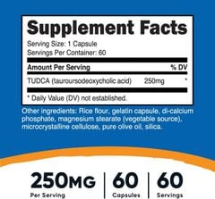 Nutricost Tudca 250mg