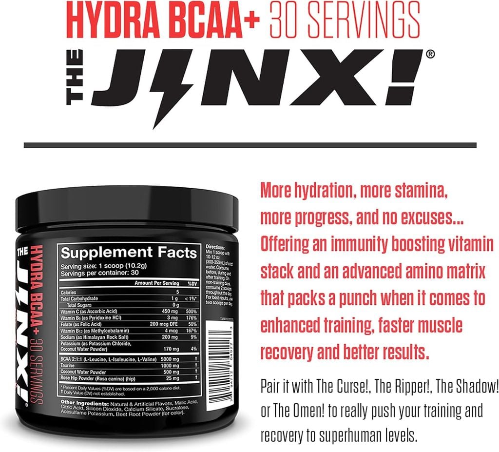 The Jinx Hydra BCAA + 30 Lần Dùng