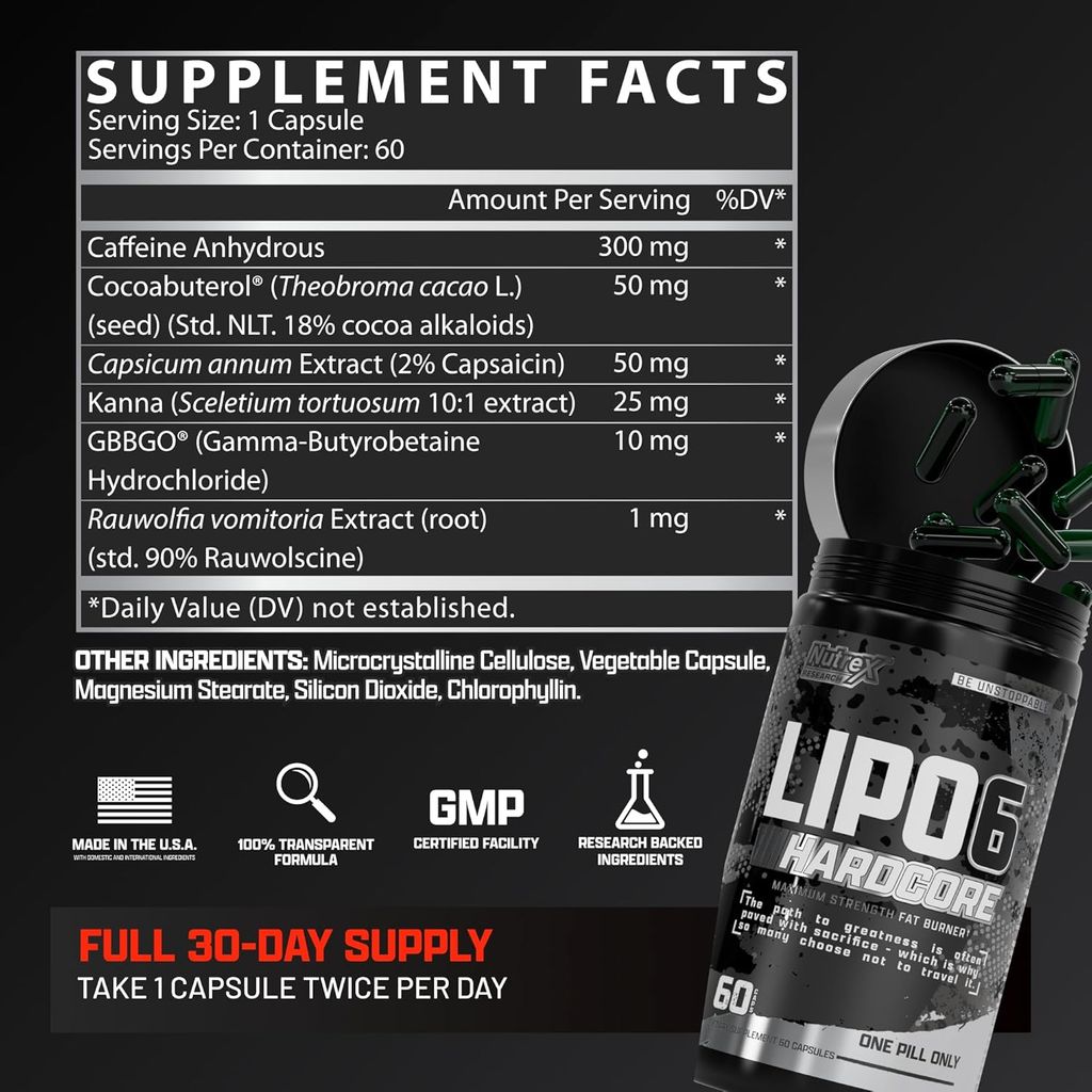 Lipo 6 Hardcore Nutrex