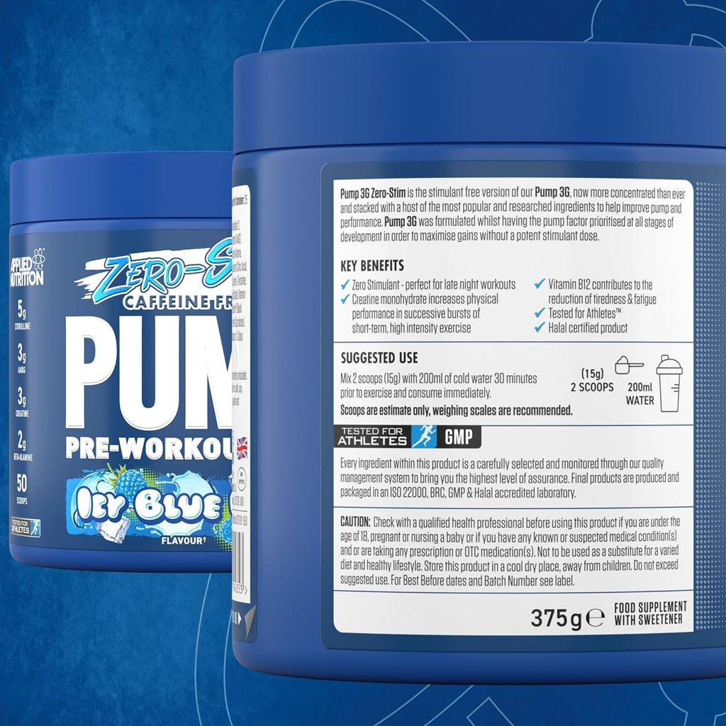 Applied Nutrition Pump 3G Zero Stim