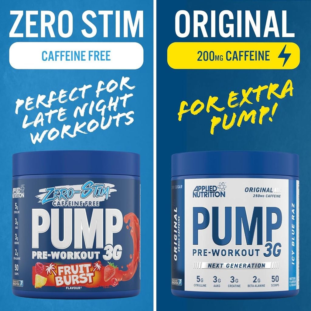 Applied Nutrition Pump 3G Zero Stim