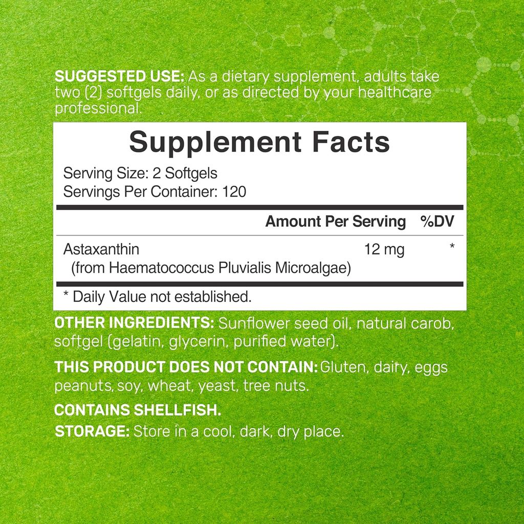 Deal Supplement Astaxanthin 12mg