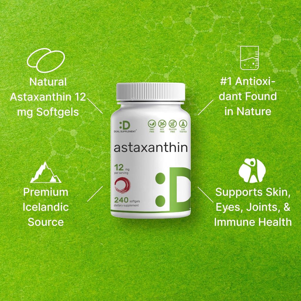 Deal Supplement Astaxanthin 12mg